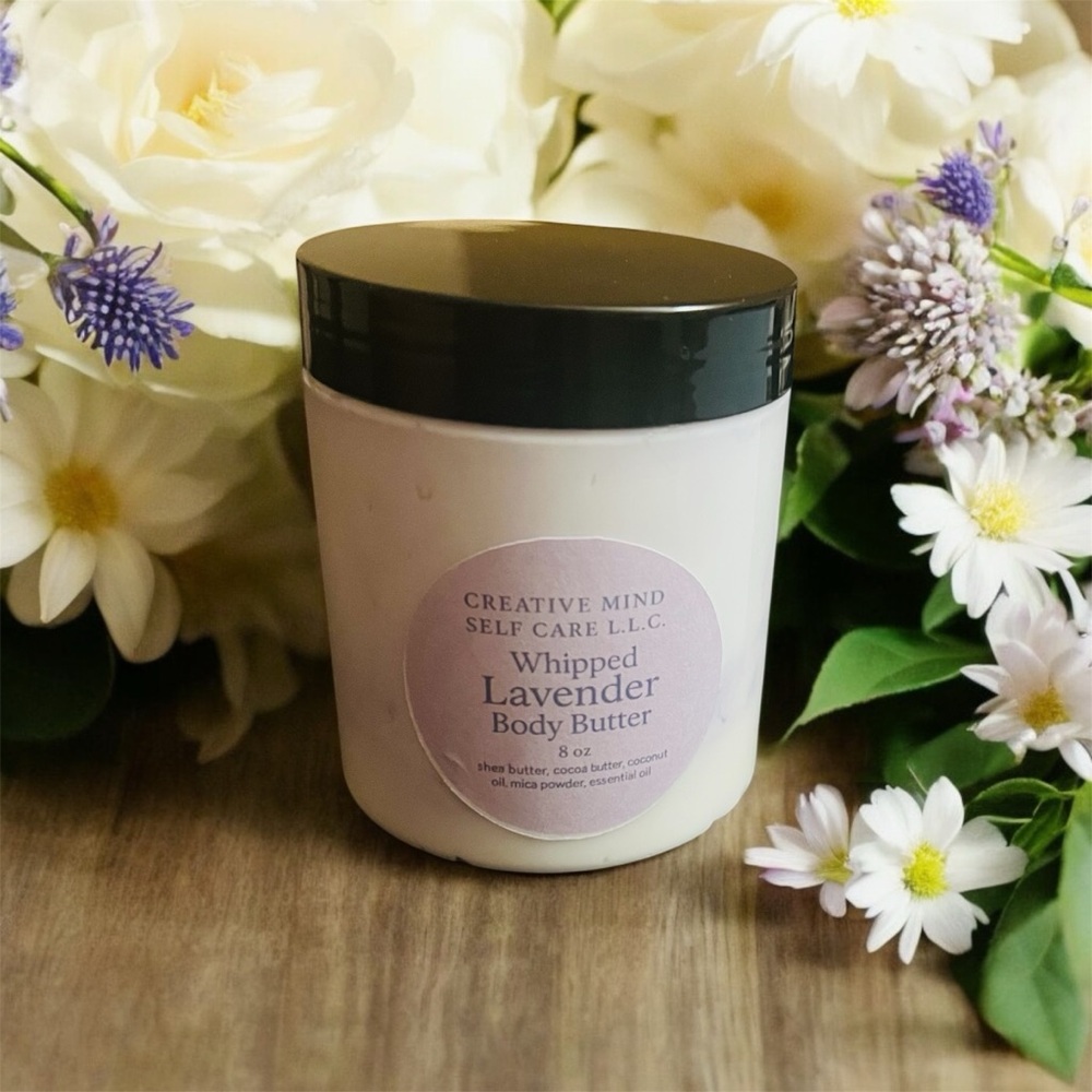 Handcrafted Lavender Whipped Body Butter